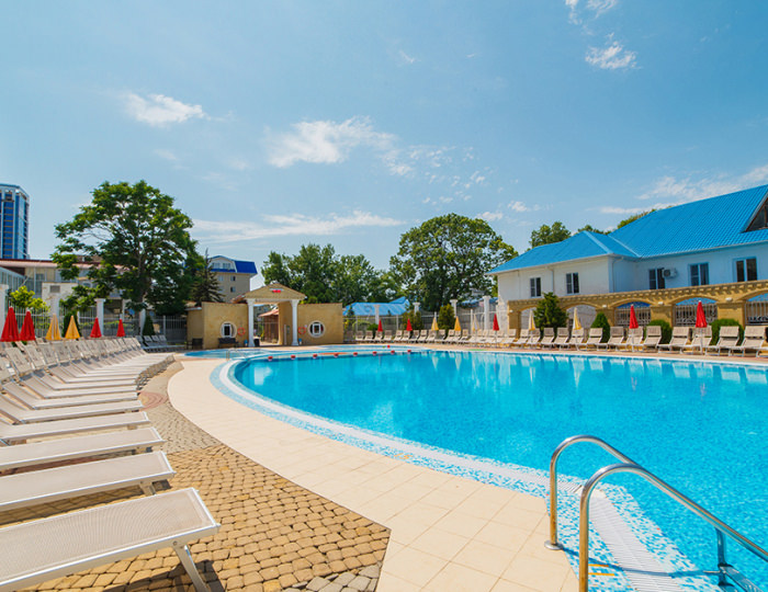 Внешний вид и территория - Санаторий «Надежда» Анапа