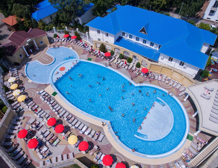 Открытый бассейн - Санаторий «Надежда» Анапа