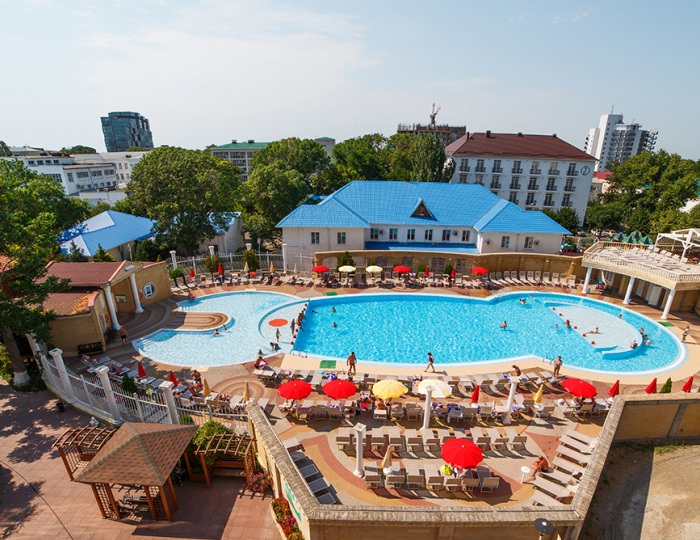 Открытый бассейн - Санаторий «Надежда» Анапа