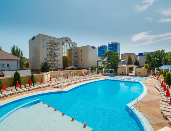 Открытый бассейн - Санаторий «Надежда» Анапа