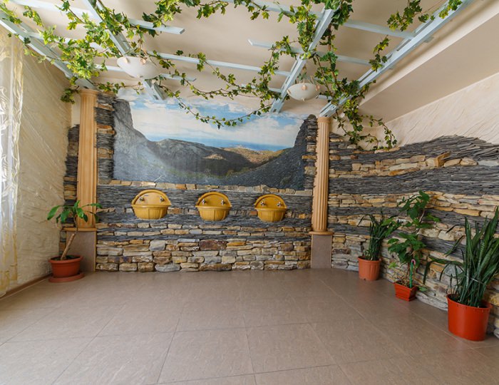 Прием минеральной воды - Санаторий «Надежда» Анапа